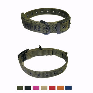 M1-K9 "Skinny 1" Garrison Collar, Adjustable 18"-26"