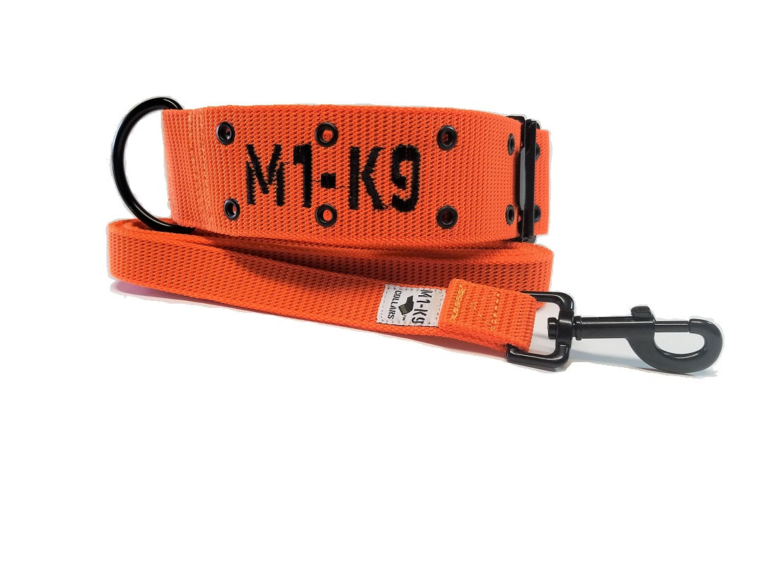 M1-K9 Collar, Heavy Duty Polymere Buckle, 6 ft. leash and Utility Pouc –  M1-K9 Collars