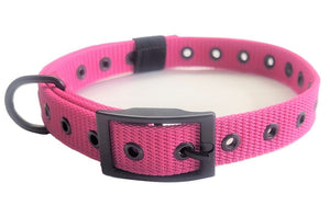 M1-K9 Garisson Collar, Hot Pink.  Adj. 12"-19" or 16"-26"