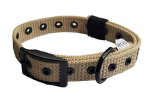 Load image into Gallery viewer, M1-K9 Garisson Collar, Desert Tan.  Adj. 12&quot;-19&quot; or 16&quot;-26&quot;