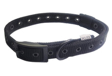 Load image into Gallery viewer, M1-K9 Garisson Collar, Tactical Black.  Adj. 12&quot;-19&quot; or 16&quot;-26&quot;