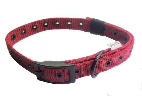 M1-K9 Garisson Collar, Marine Corps Red.  Adj. 12