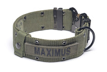 Load image into Gallery viewer, M1-K9 Patriot Collar.  18"-28"  MIL-SPEC/Berry Compliant.  Name tape included.