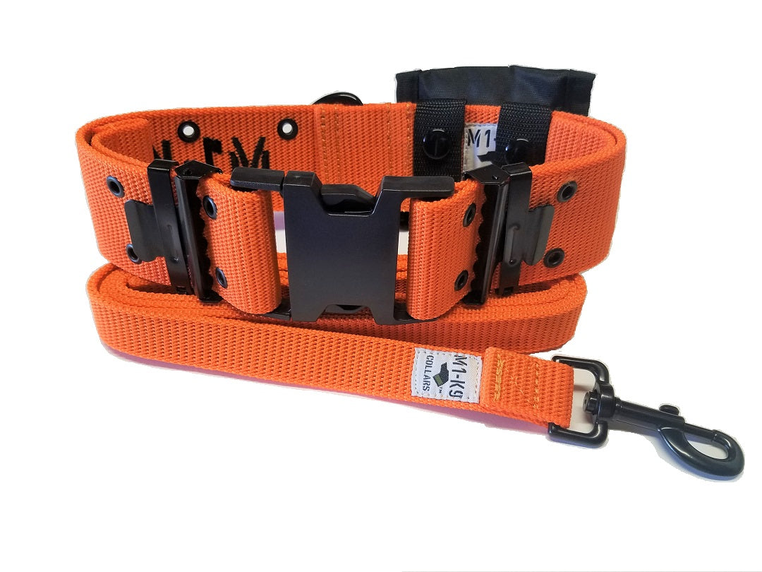 military dog collars and leashes