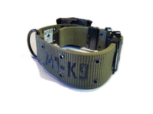 Load image into Gallery viewer, M1-K9 Collar, AustriAlpin Cobra Buckle, Utility Pouch, *No Leash