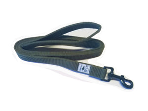 M1-K9 Collar, Heavy Duty Polymere Buckle, 6 ft. Leash and Utility Pouch.  OD Green.